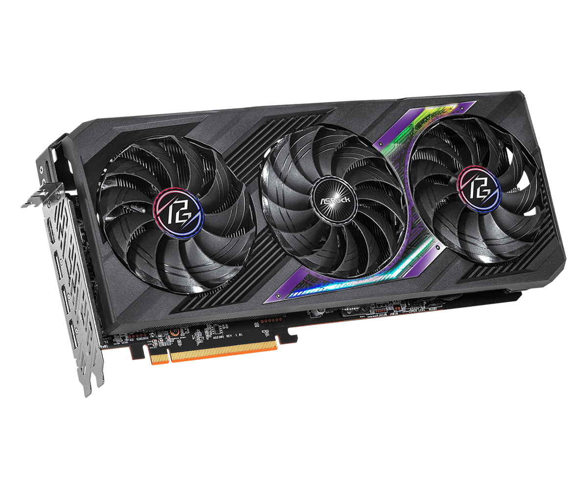 Видеокарта AMD RX 7800 XT 16 Г – обзор и цена Triple Fan Gaming Graphics Card 16Gb